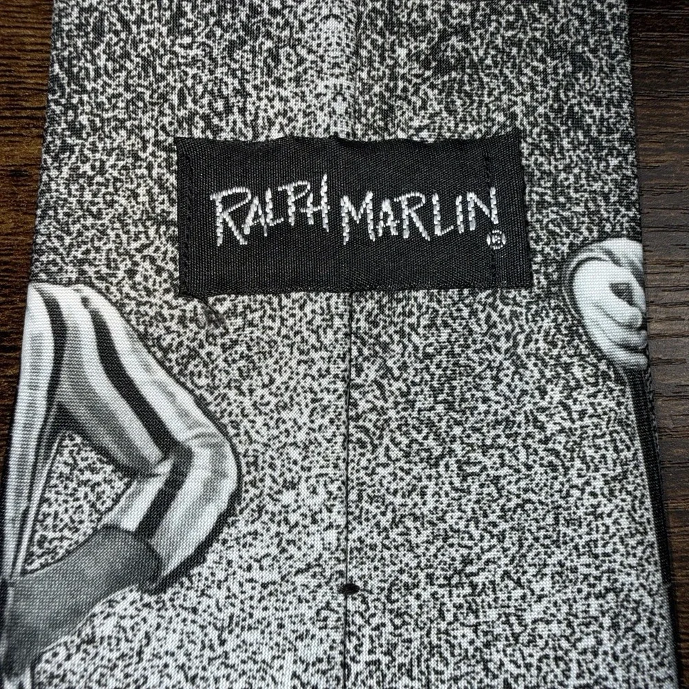 Vintage Ralph Marlin The Three Stooges Novelty Necktie 1995 Golf Theme Funny USA